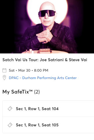 Joe Satriani And Steve Vai