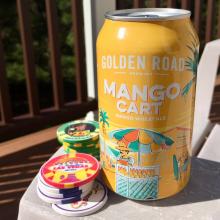 Golden Road Brewing Mango Cart Mango Wheat Ale