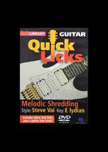 Andy James "Quick Licks: Steve Vai: Melodic Shredding"